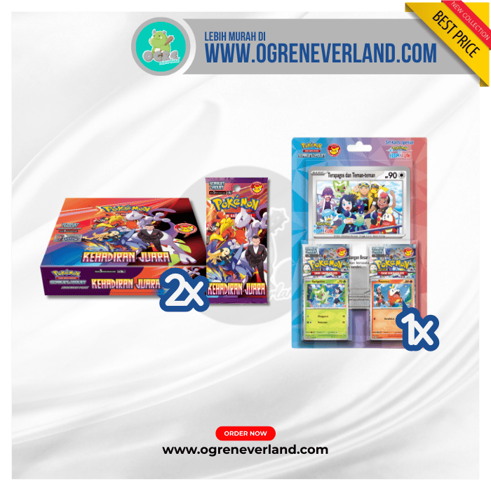 Pokémon Game Kartu Koleksi Scarlet & Violet Booster Pack “Kehadiran Juara”