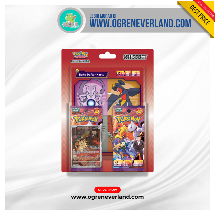 Pokémon Game Kartu Koleksi Scarlet & Violet Set Kolektor “Kehadiran Juara”
