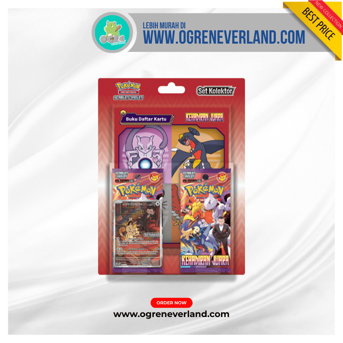 Pokémon Game Kartu Koleksi Scarlet & Violet Set Kolektor “Kehadiran Juara”