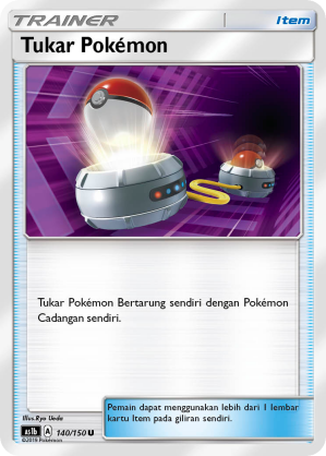 Tukar Pokémon 140/150