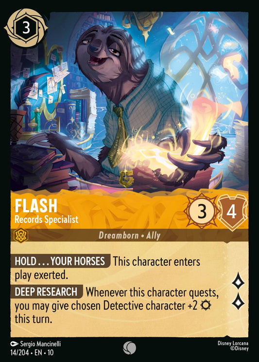 Flash - Records Specialist