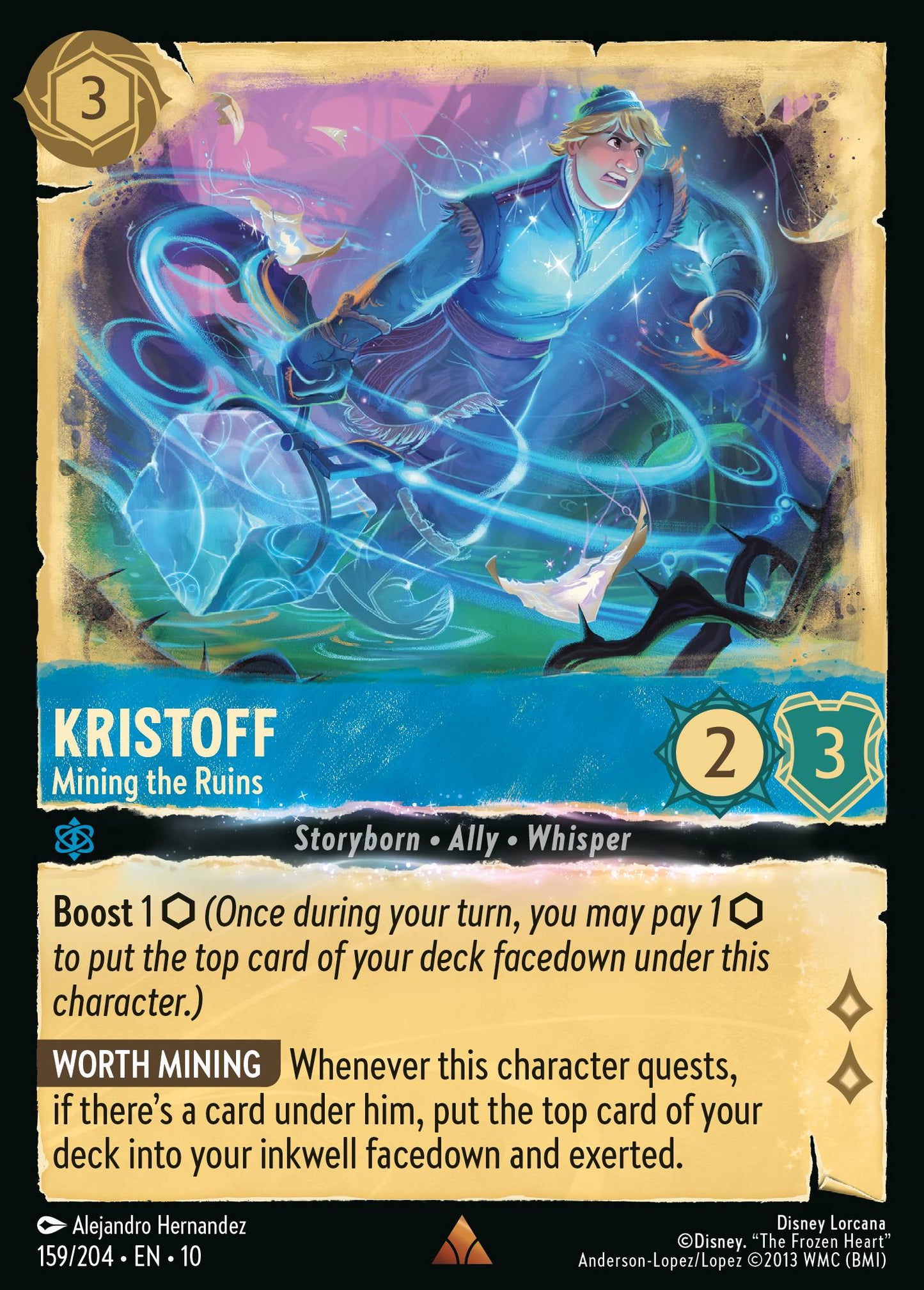 Kristoff - Mining the Ruins (Cold Foil)