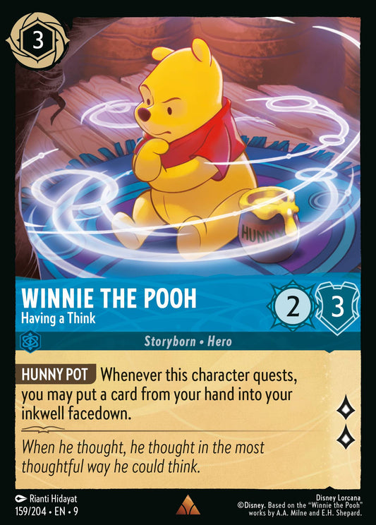Winnie the Pooh - Having a Think (Cold Foil