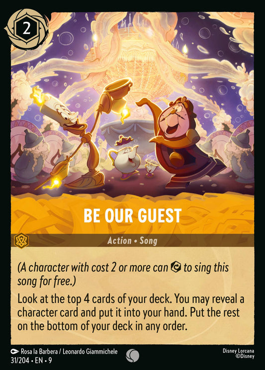 Be Our Guest (Cold Foil)