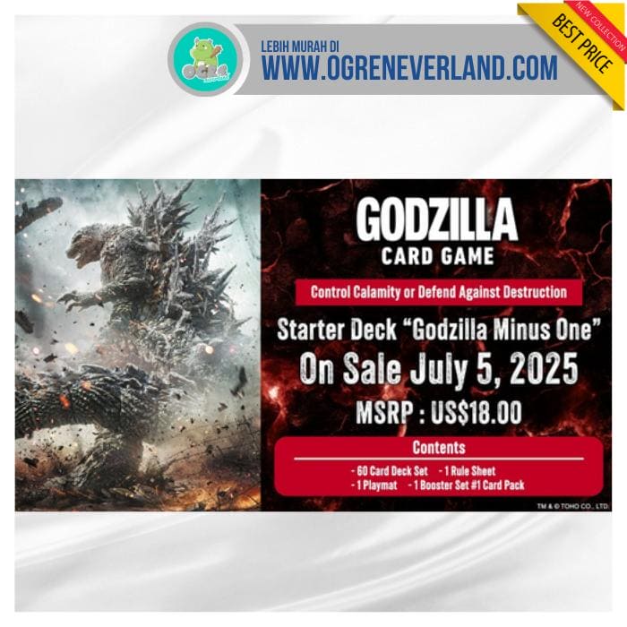 (PCS) Godzilla [ENG] OFFICIAL CARD GAME Start Deck Vol.01 (Godzilla Minus One) [GZCGE-SD01]
