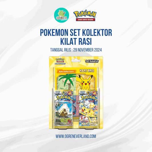Pokémon Game Kartu Koleksi Scarlet & Violet Set Kolektor "Kilat Rasi" I Pokemon TCG Indonesia