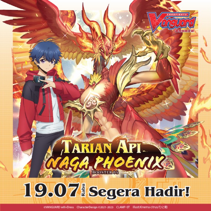 VANGUARD D Bahasa Booster Box Set vol 04: Tarian Api Naga Phoenix - Ogre Neverland