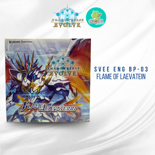 Booster Set - BP-03 “Flame of Lævateinn” // Shadowverse Evolve - ENG - Ogre Neverland