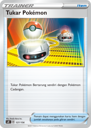 Tukar Pokémon 127/156