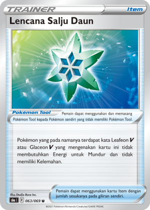 Lencana Salju Daun 063/069