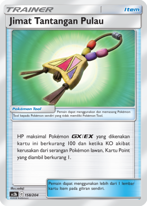 Jimat Tantangan Pulau 158/204