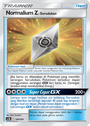 Normalium Z: Serudukan 160/204