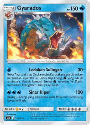Gyarados 032/204