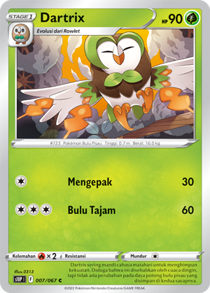 Dartrix 007/067