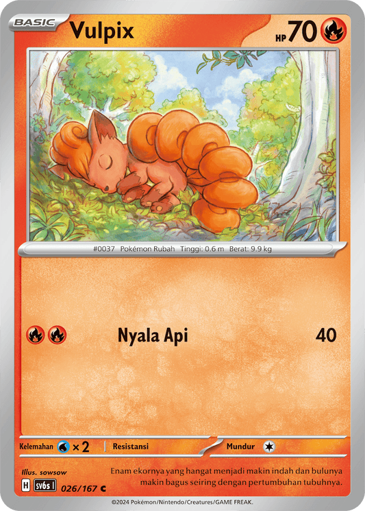 Vulpix 026/167