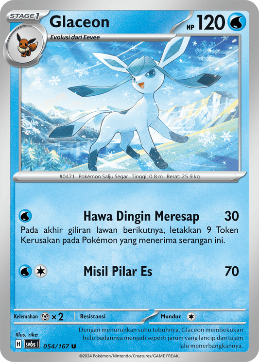 Glaceon 054/167