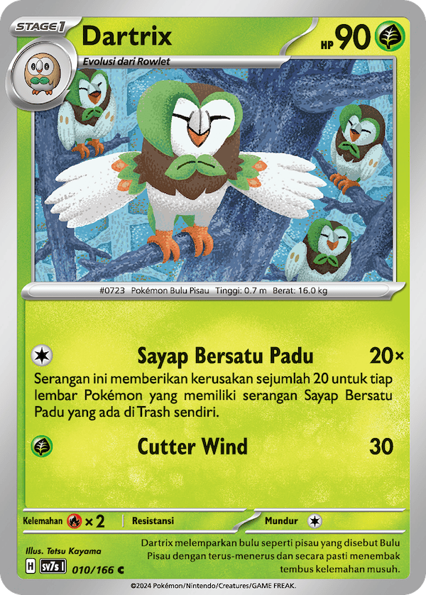 Dartrix 010/166