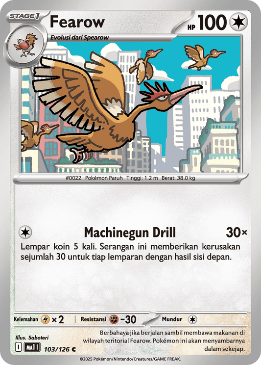 Fearow 103/126
