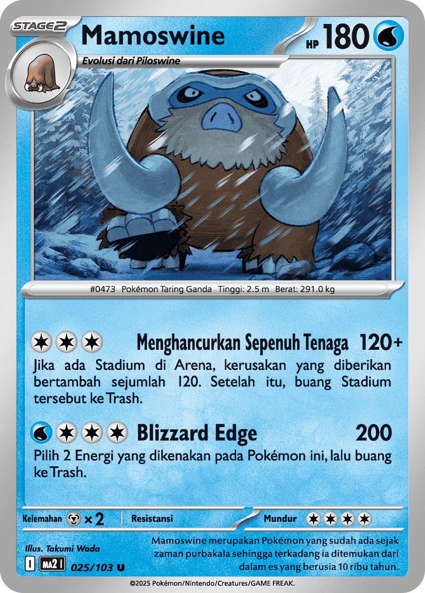 Mamoswine 025/103