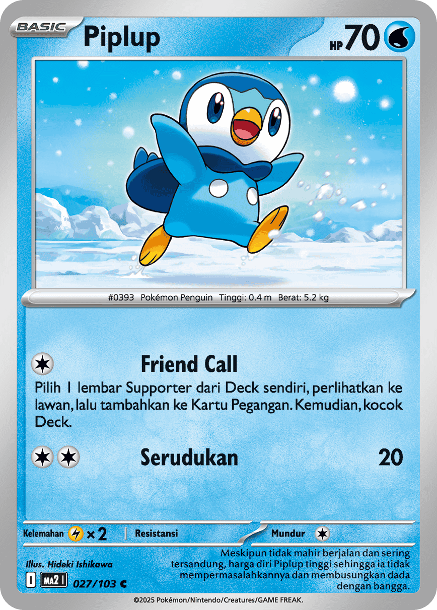 Piplup 027/103