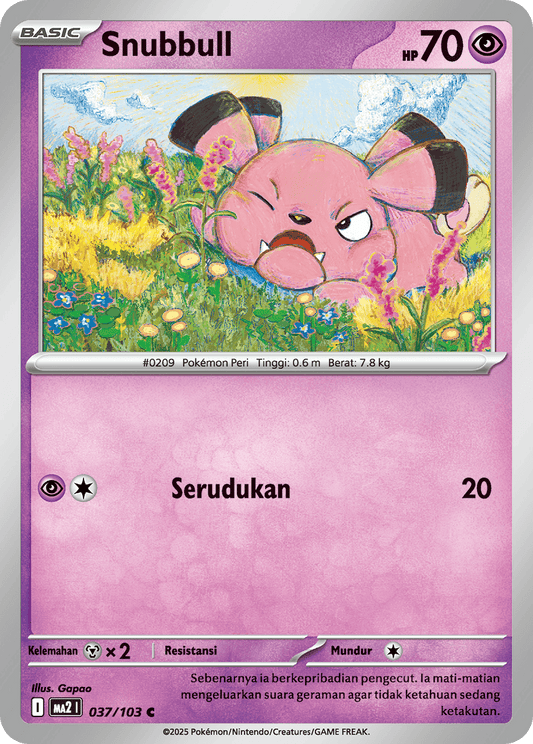 Snubbull 037/103